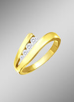 Damenring mit Brillanten 