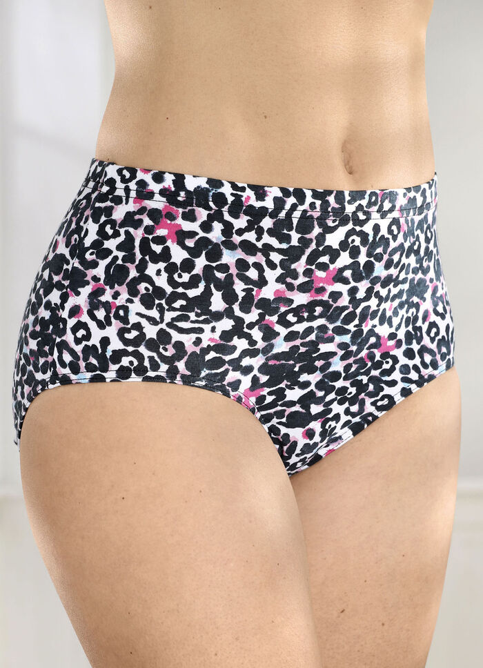 Viererpack Slips mit Druckdessin 