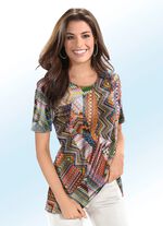 Ausdrucksvolles Shirt in Patch-Optik 