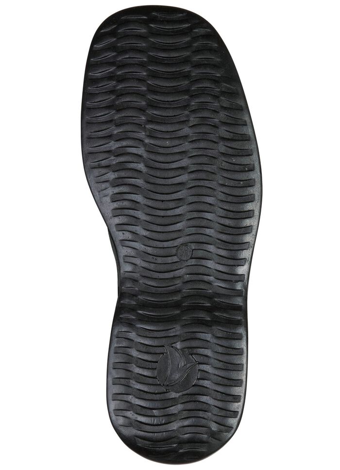 GINO GALANTE, sommerliche Herren-Slipper, mit Gummizug SCHWARZ