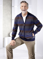 Jacke mit durchgehendem Rei&szlig;verschluss 