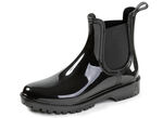 laurakent, trendige Regenstiefeletten, mit herausnembarer Textileinlage SCHWARZ