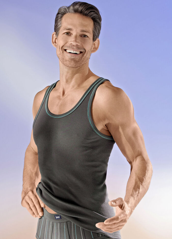 Viererpack Sportjacken mit Kontrastnähten 