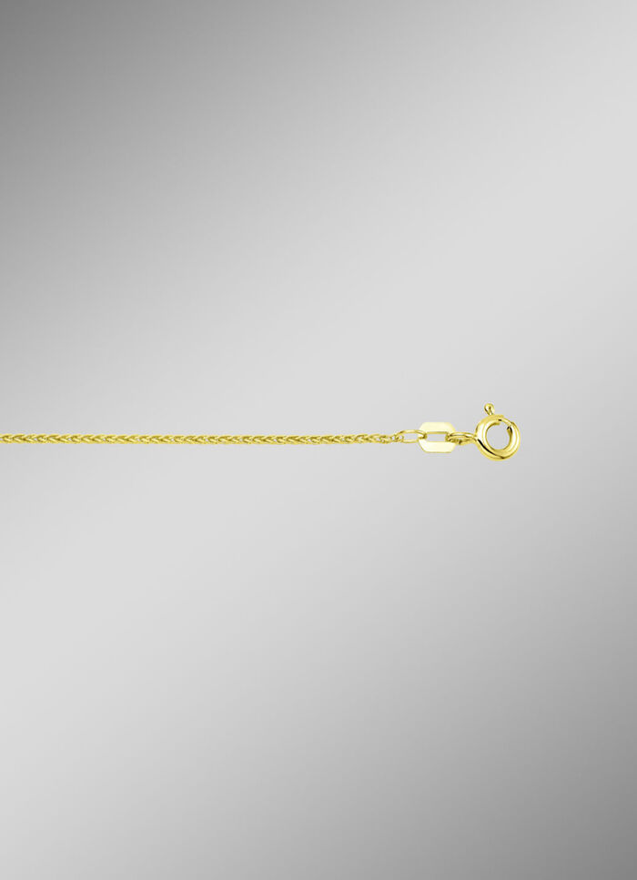 Zopfkette aus Gold 