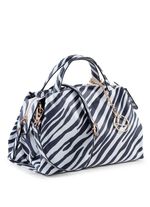 Laurina Tasche mit Zebra-Dessin SCHWARZ-WEISS