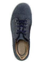 GINO GALANTE Schn&uuml;rschuh aus bestem Rind-Nubukleder MARINE