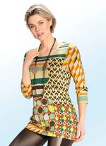 Longshirt mit 3/4-langen &Auml;rmeln 