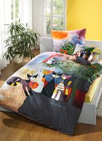 Bettw&auml;sche-Garnitur mit Rosina Wachtmeister-Motiv 
