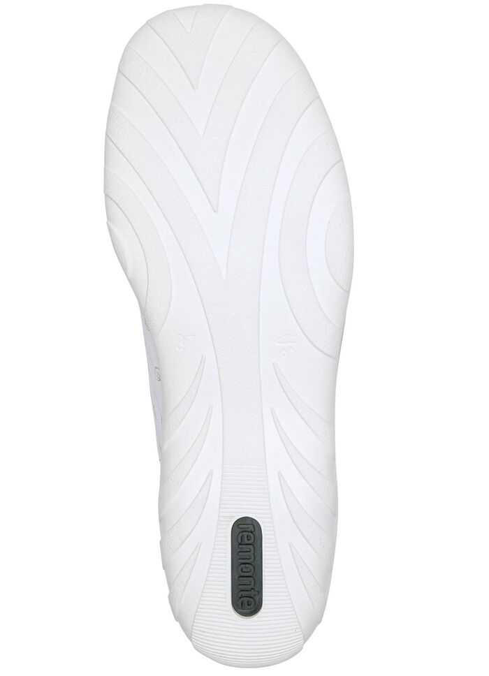 Remonte Schn&uuml;r-Bootie aus bedrucktem und metallisch schimmerndem Synthetikmaterial 