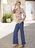 Poloshirt mit angedeuteten Pattentasche 