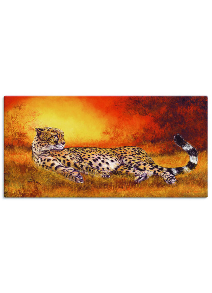 Hochwertiges Leinwandbild mit Digitaldruck 