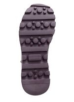 Waldl&auml;ufer Schn&uuml;r-Sneaker mit buntem Textilmaterial kombiniert LILA-BUNT