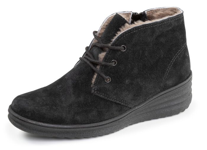 ELENA EDEN, gef&uuml;tterte Damen-Boots, Winterschuhe, mit Lammfell 