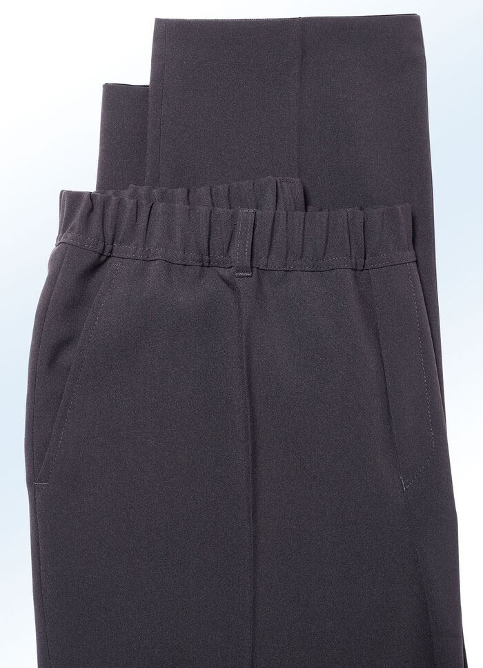 Schlupfhose von "Klaus Modelle" in 4 Farben DUNKELGRAU