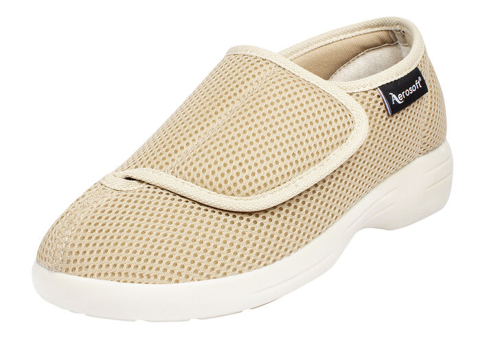 Klett-Halbschuh für Damen und Herren BEIGE