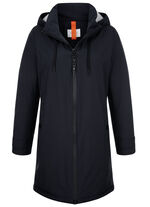 Funktionsjacke mit abnehmbarer Kapuze 