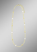 Halskette aus Gold mit Süßwasser-Zuchtperlen 