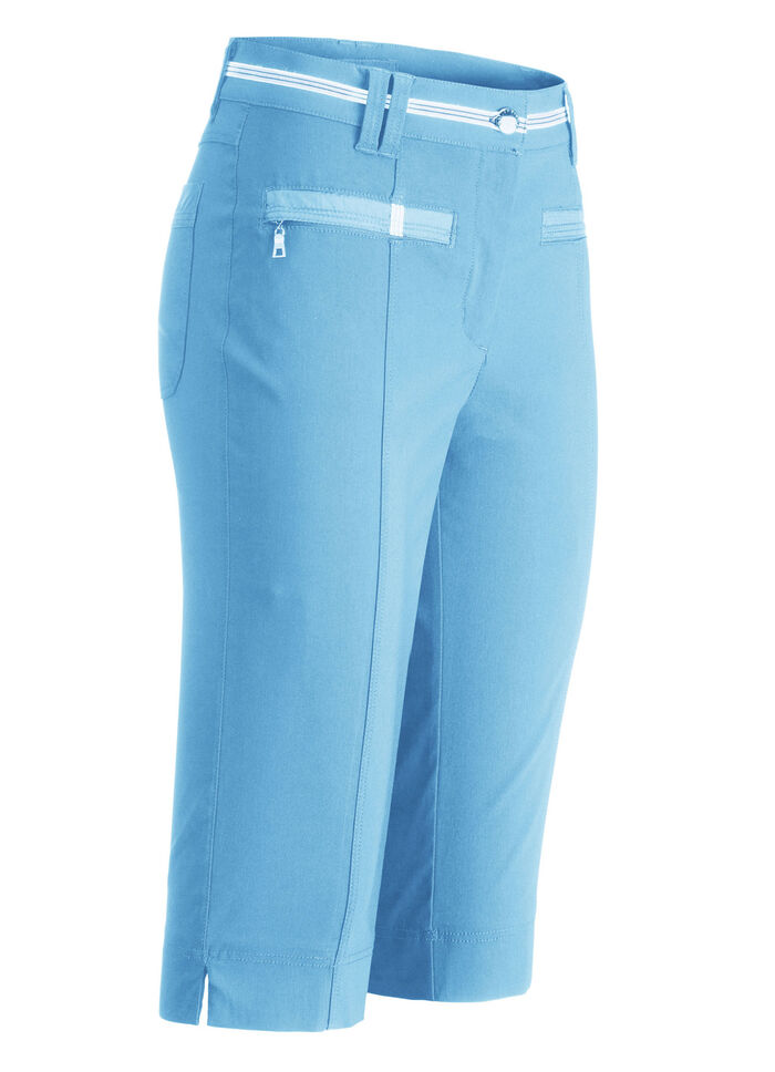 Aufwendig gearbeitete Bermudas T&Uuml;RKIS