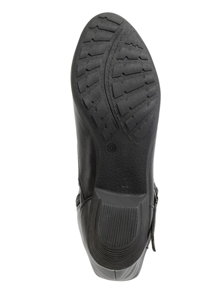 Andrea Conti Stiefel aus Synthetikmaterial SCHWARZ