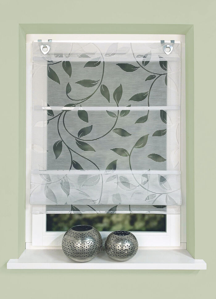 Luftig-leichtes und superpraktisches Magnetrollo GRAU