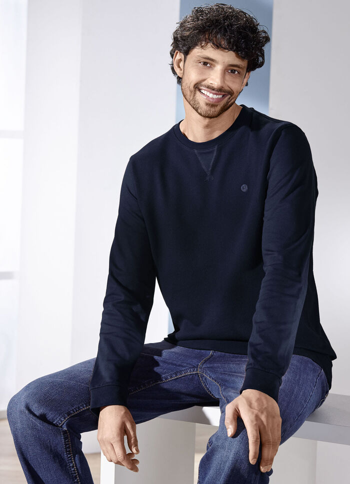 Sweatshirt in 3 Farben MARINE