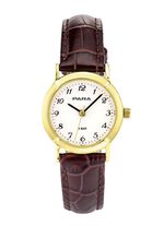 Para Quartz-Damenuhr mit Lederband 