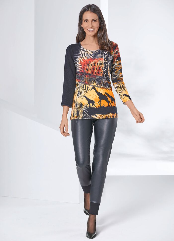 Pullover in Feinstrick 