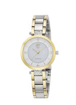 ETT-Solar-Damenuhr mit Edelstahlbandgeh&auml;use 