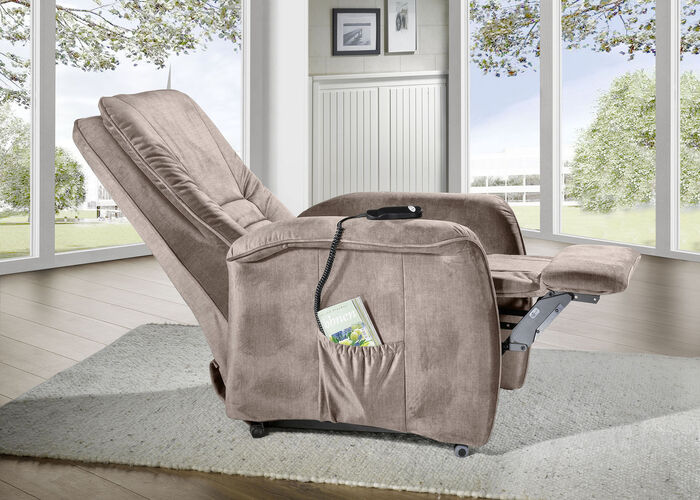 Gemütlicher TV-Sessel BEIGE