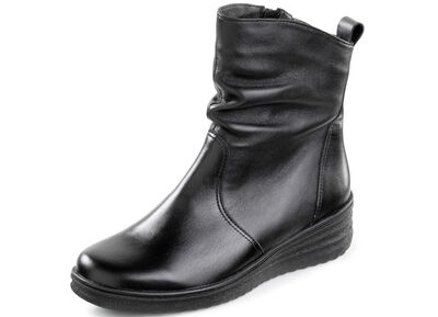 ELENA EDEN, gefütterte Damen-Stiefeletten, Winterschuhe, Weite H, mit Lammfell 