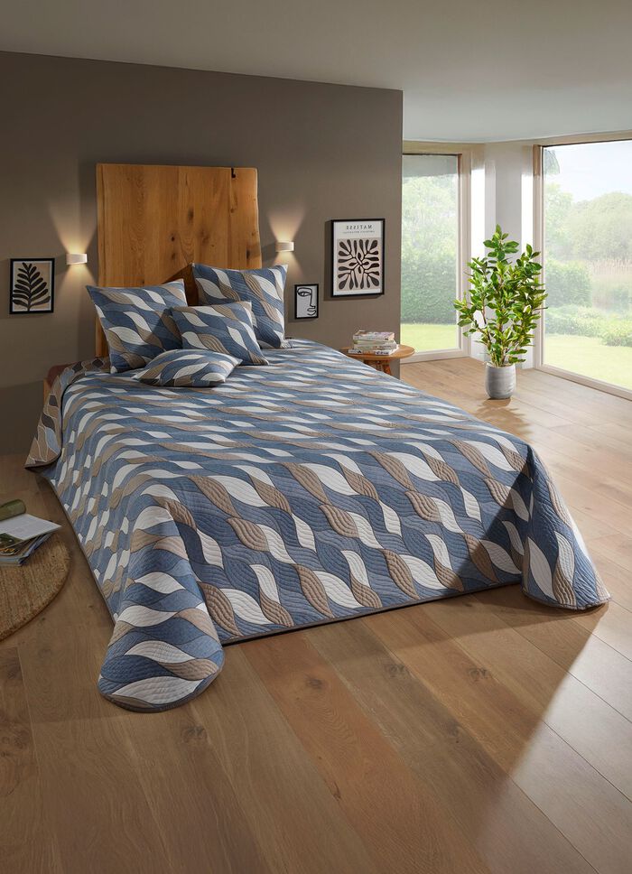 Tagesdecke und Kissenbez&uuml;ge in Jacquard-Qualit&auml;t 