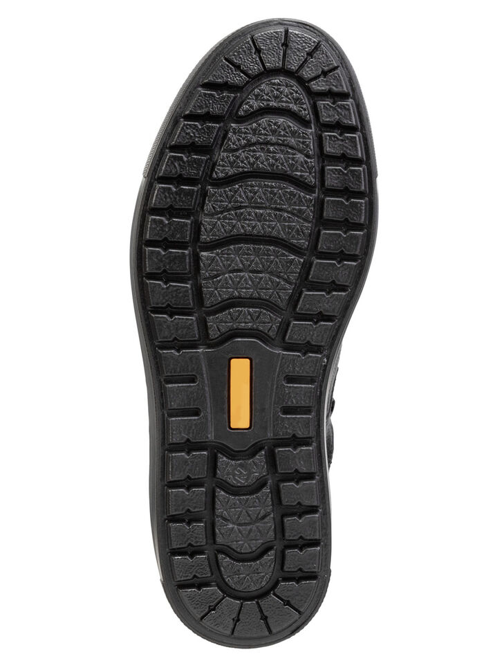 GINO GALANTE Schnürschuh aus Nubukleder mit Kontrastbesätzen SCHWARZ