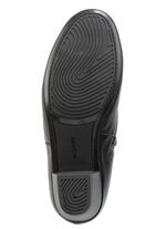 Waldl&auml;ufer, bequeme Damen-Stiefeletten, Weite K, mit herausnehmbarem Fu&szlig;bett SCHWARZ