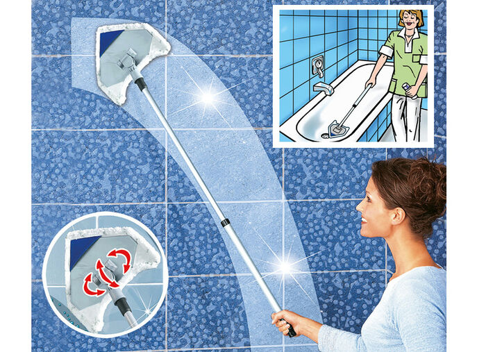 Nie mehr bücken mit dem Multiflex-Wischer-Set 