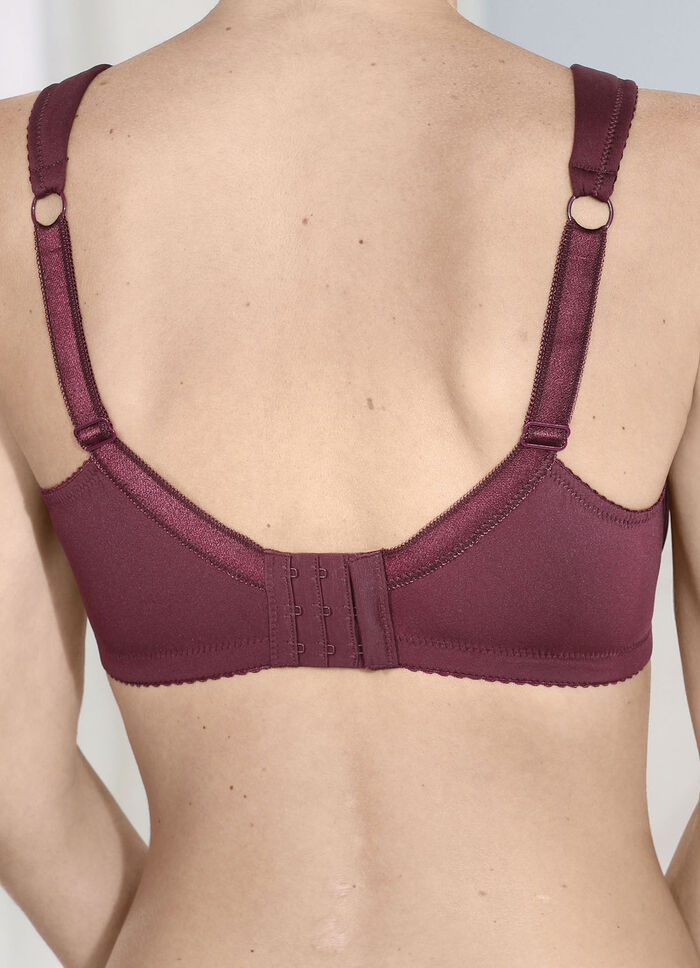 Viania Zweierpack BH 1X BURGUND, 1X SCHWARZ