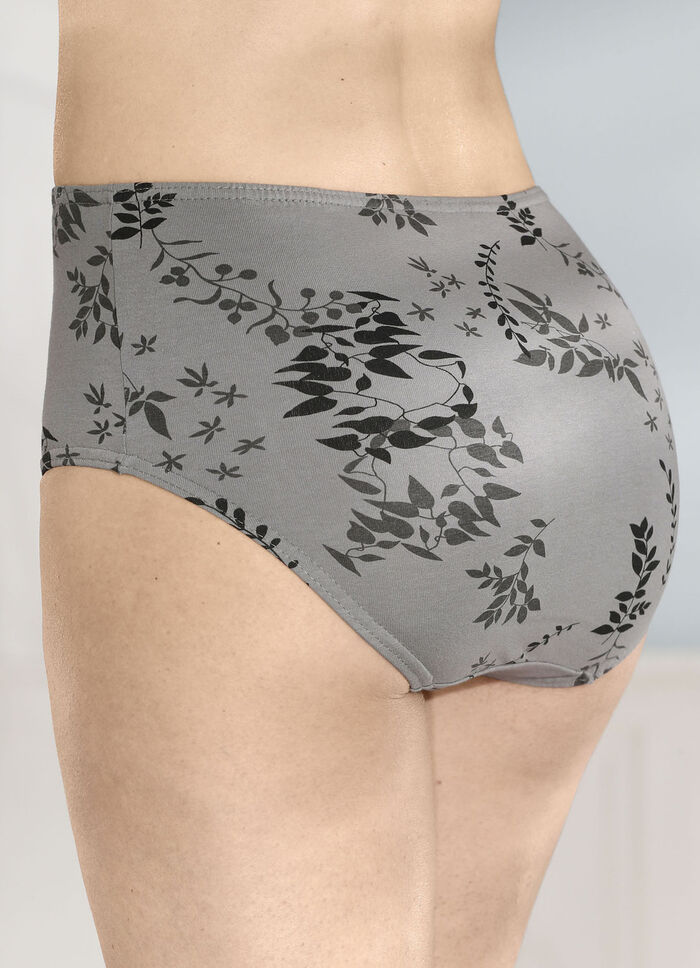 Sechserpack Slips mit Druckdessin 