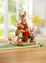 Hasenmama mit Kindern 