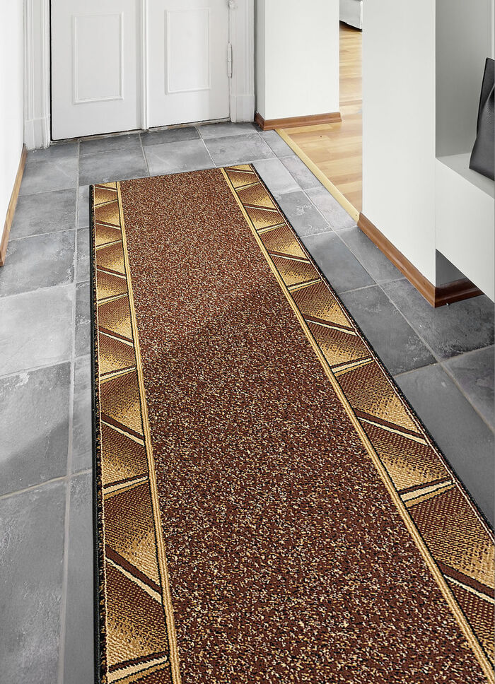 L&auml;ufer nach Wunschma&szlig;, f&uuml;r Fu&szlig;bodenheizung geeignet BRAUN