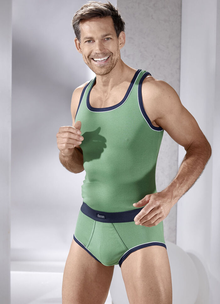 Dreierpack Sportjacken mit Kontrasteinfassung 