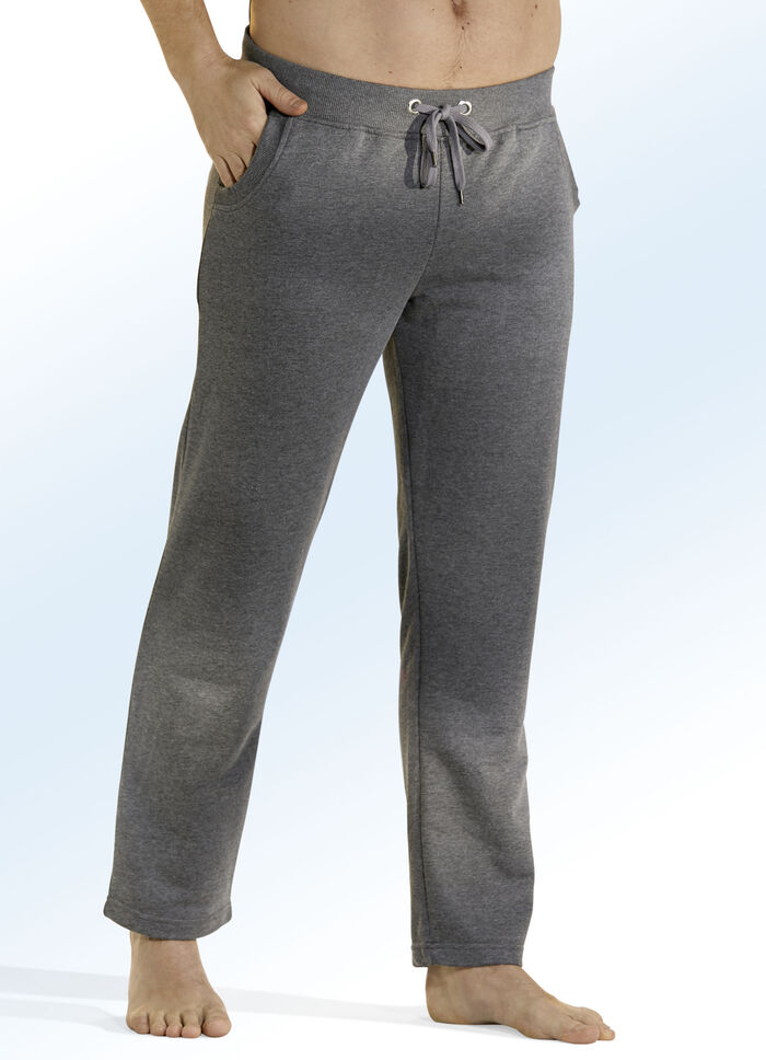 Zweierpack Schlaf- und Freizeithosen, lang, mit Durchzugsband und Schubtaschen 