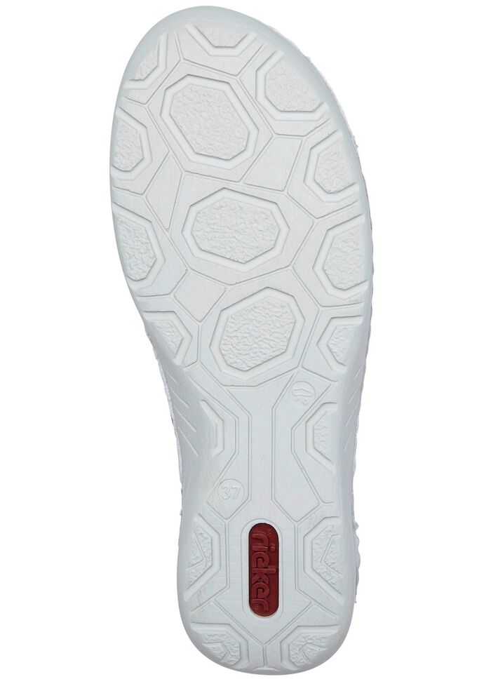 Rieker Schn&uuml;r-Bootie aus originell bedrucktem Synthetikmaterial 