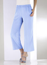 7/8-Hose in bequemer Weite HELLBLAU