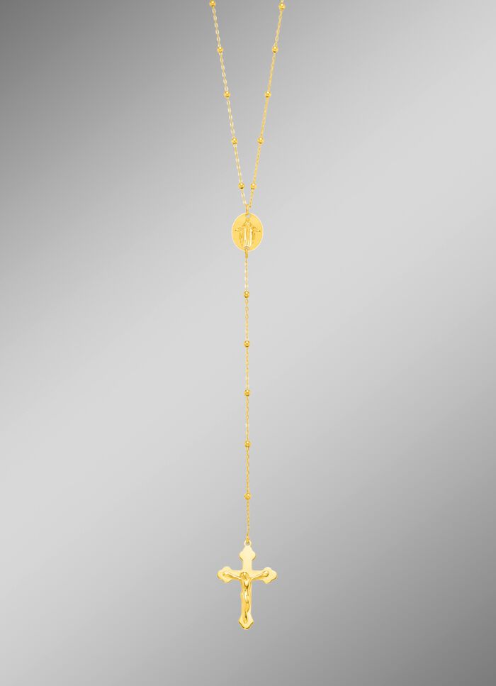 Rosenkranz-Ankerkette aus Gold 