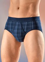 Schiesser Zweierpack Slips mit Karodessin 