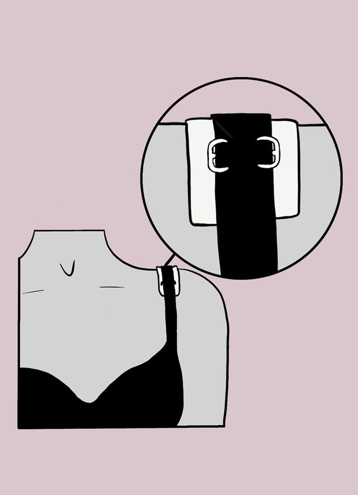 Miss Perfect 1 Paar Tr&auml;gerpolster 