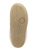 Laurina Hausschuh mit kuscheligem Plüschkragen TAUPE