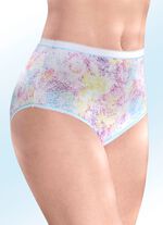 Dreierpack Slips mit elastischen Abschl&uuml;ssen 