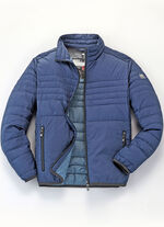 Steppblouson von „Gate One“ MITTELBLAU