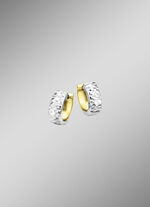 Bicolor-Klappcreolen 