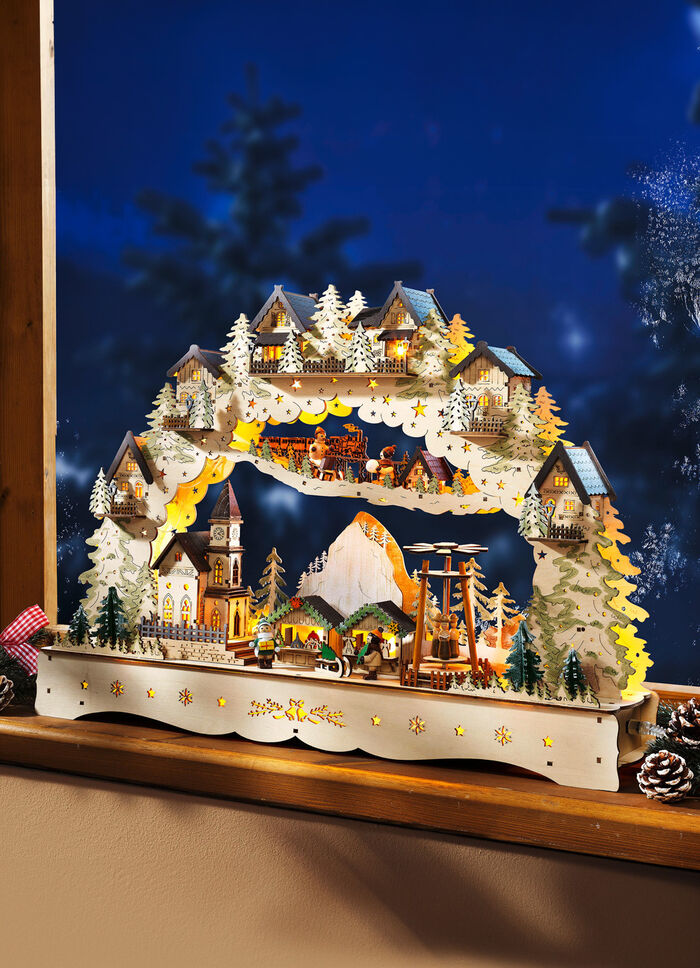 Schwibbogen mit Trafo 